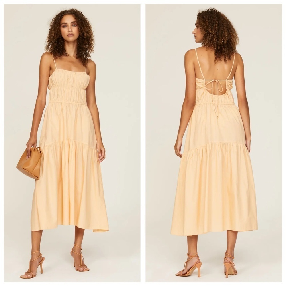 Vince Tie Back Cami Dress Size L